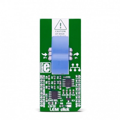 LEM click — measuring AC and DC current with speed up to 200 KHz