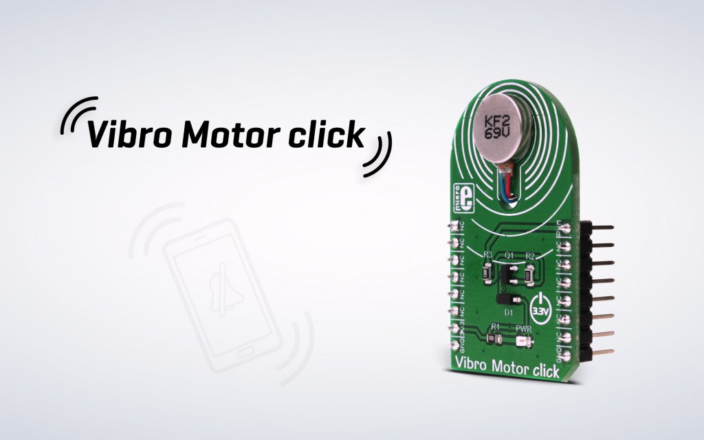 Ring the alarm – Vibro Motor click is here!