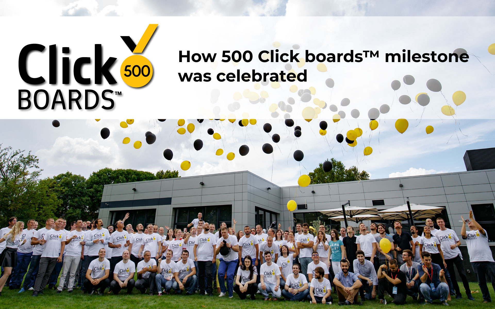 How 500 Click boards™ milestone was celebrated MIKROE
