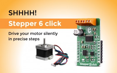 Stepper 6 – great solution for the complete integrated bipolar step motor driver
