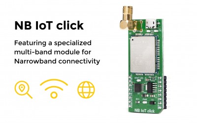 NB IoT click – providing global Narrowband connectivity