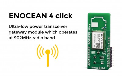 Ultra-low power transceiver gateway module which operates at 902MHz radio band