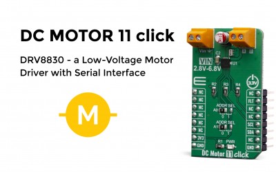Low-Voltage Motor Driver with Serial Interface