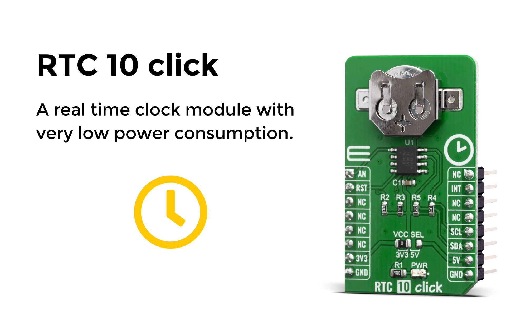 RTC 10 click Mikroe