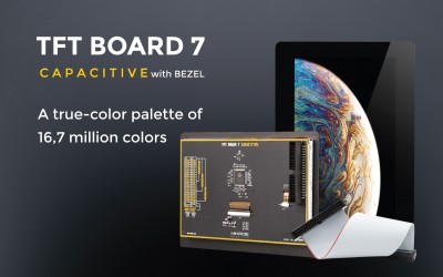 TFT BOARD 7 CAPACITIVE WITH BEZEL