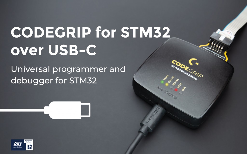 CODEGRIP for STM32 over USB-C