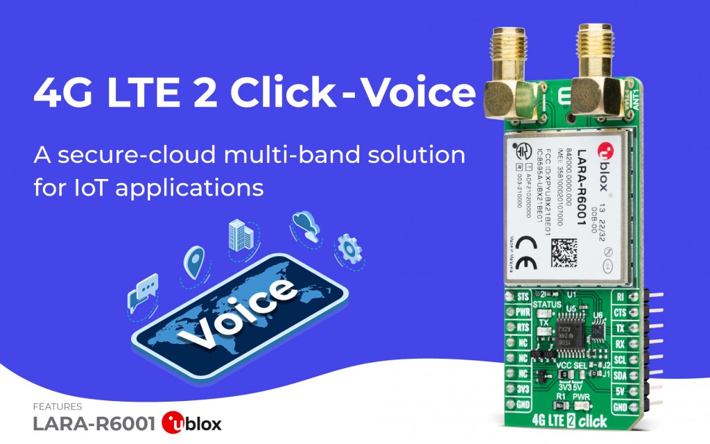 4G LTE 2 Click - Voice