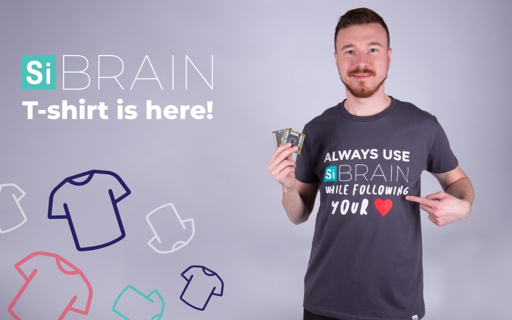 SiBRAIN T-shirt is here!