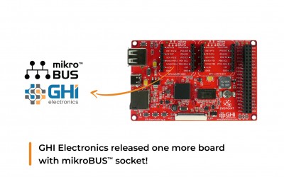504th dev board with mikroBUS™ socket!