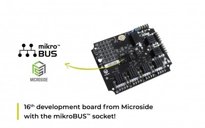 510th dev board with mikroBUS™ socket!