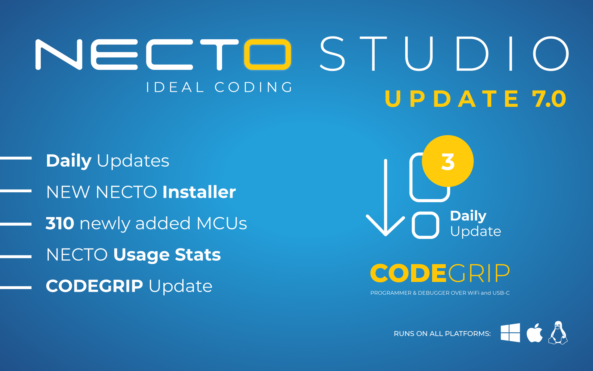 NECTO Studio Update 7.0 - MIKROE