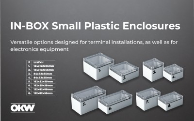 IN-BOX ABS/PC (UL 94 HB) Plastic Enclosure