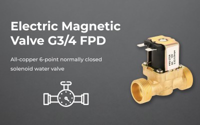 Electric Magnetic Valve G3/4 FPD