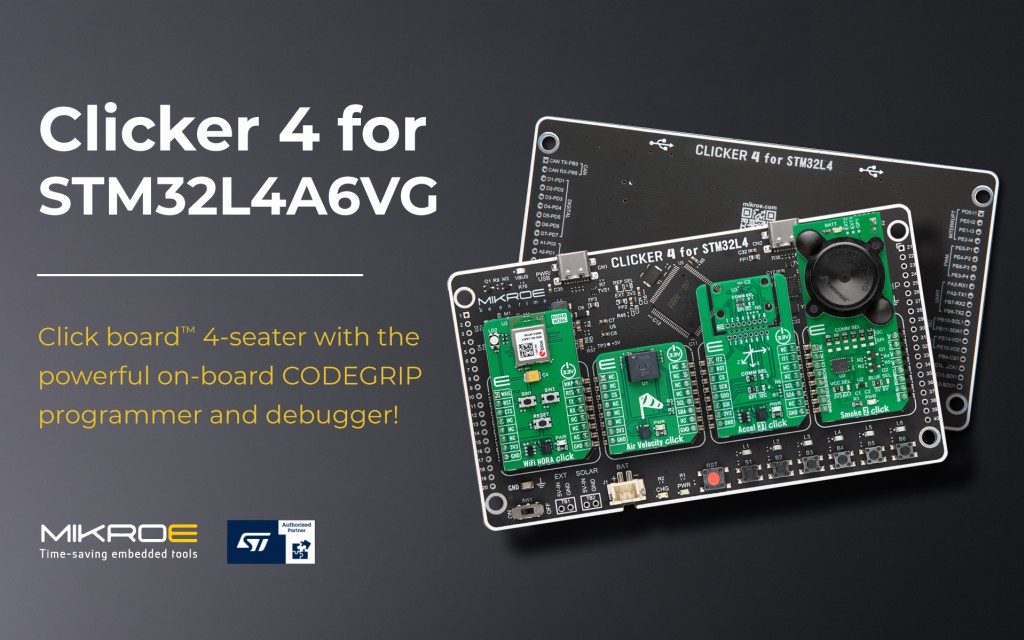 Clicker 4 for STM32L4A6VG