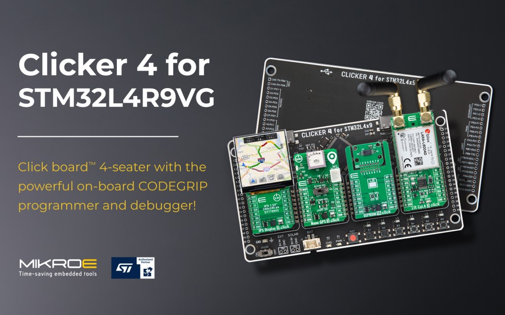 Clicker 4 for STM32L4R9VG