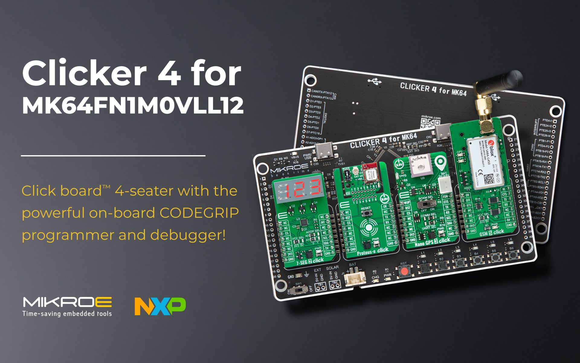 Clicker 4 for MK64FN1M0VLL12