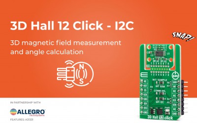 3D Hall 12 Click - I2C