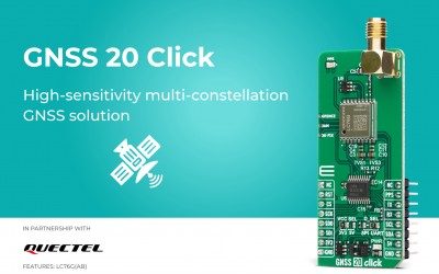 GNSS 20 Click