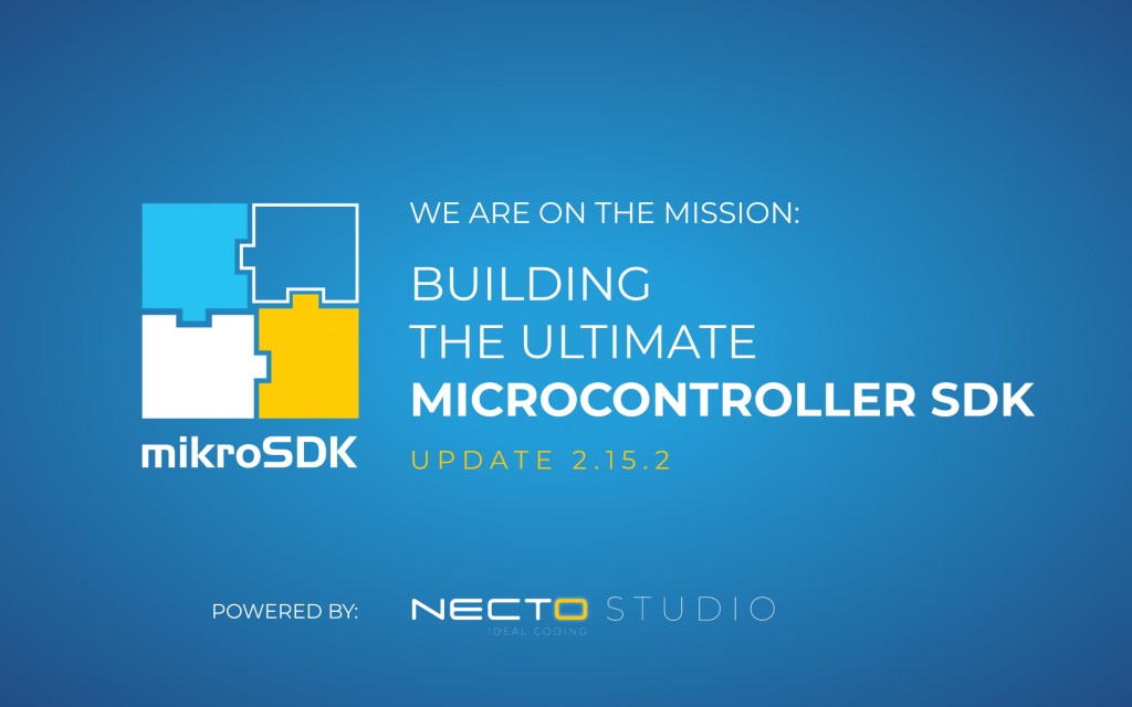 mikroSDK update v2.15.2