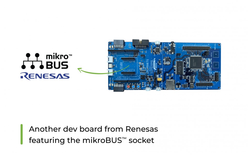 577th board with mikroBUS™ socket