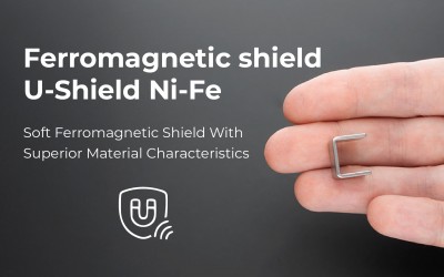 Ferromagnetic Shield U-Shield Ni-Fe