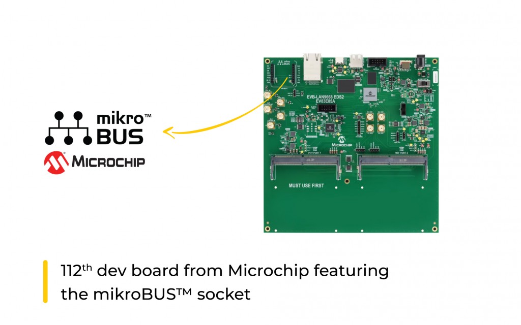 Another board from Microchip that has adopted the mikroBUS™ standard