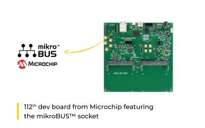 Another board from Microchip that has adopted the mikroBUS™ standard