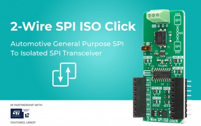 2-Wire SPI ISO Click
