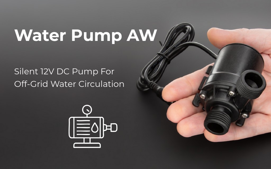 Water Pump AW - 12V DC brushless water pump for reliable low-noise water circulation
