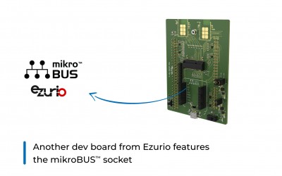 Discover a new dev board from Ezurio with mikroBUS™ standard