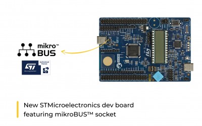 590th dev board with mikroBUS™ socket