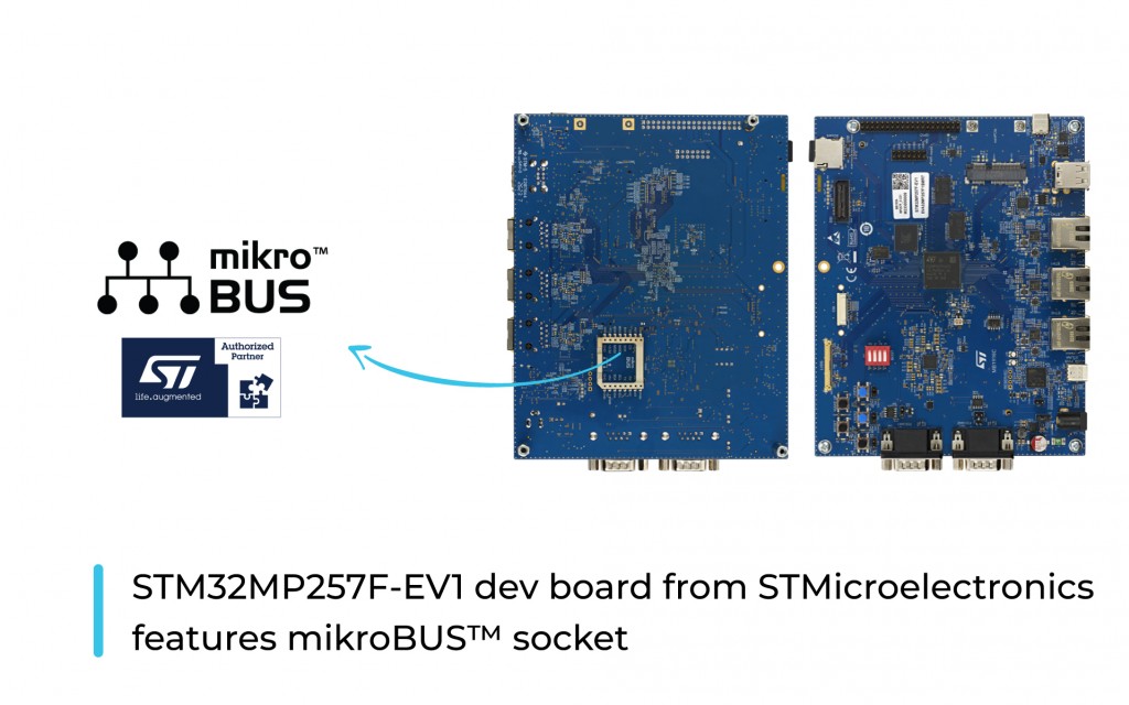 Discover a new board from STMicroelectronics with mikroBUS™ socket