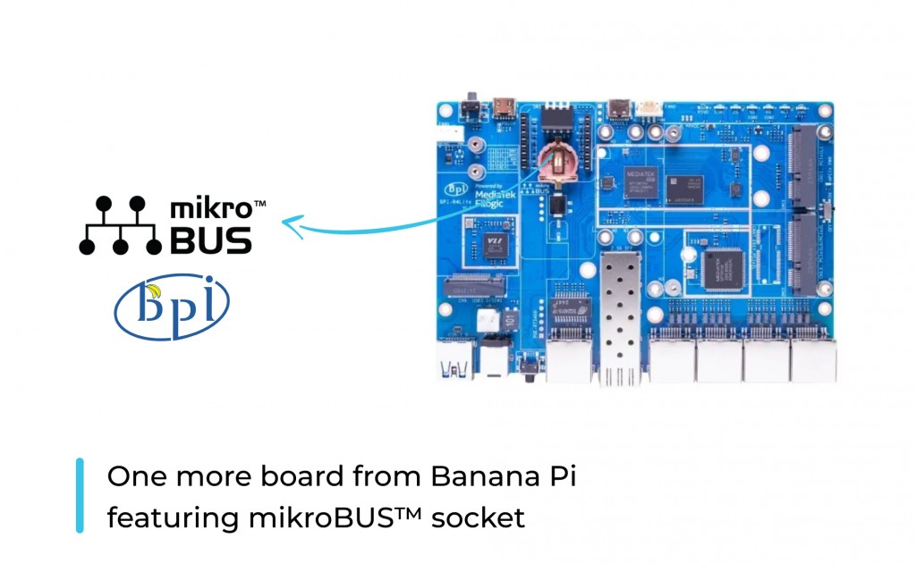Discover one more board from Banana Pi with mikroBUS™ socket