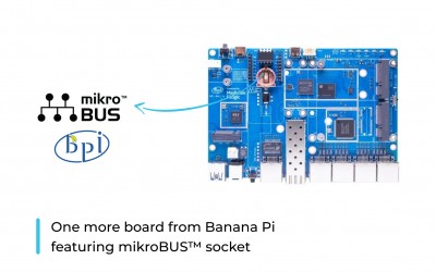 Discover one more board from Banana Pi with mikroBUS™ socket