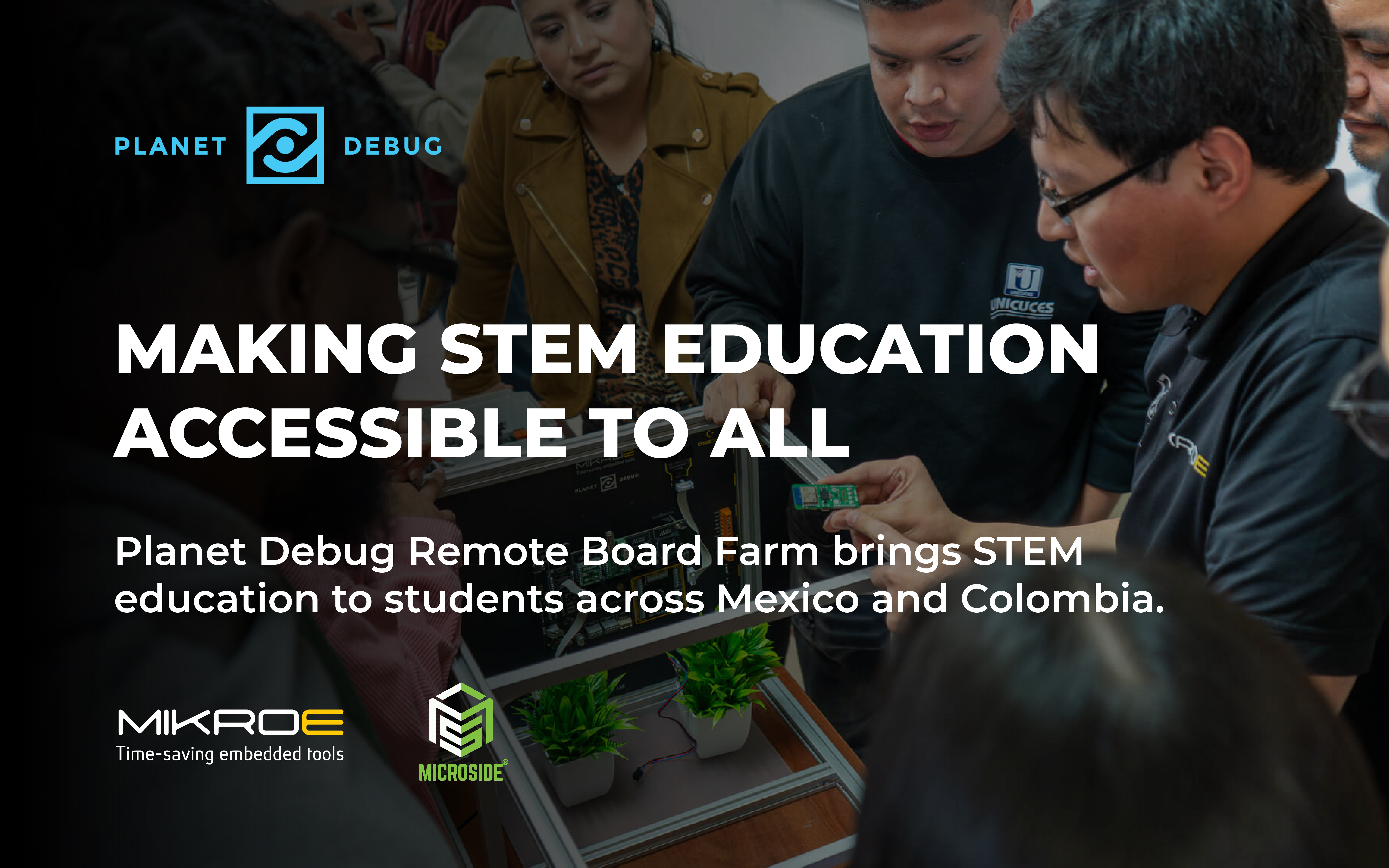 Planet Debug Showcase at UPTLAX | Remote Embedded Learning in Action