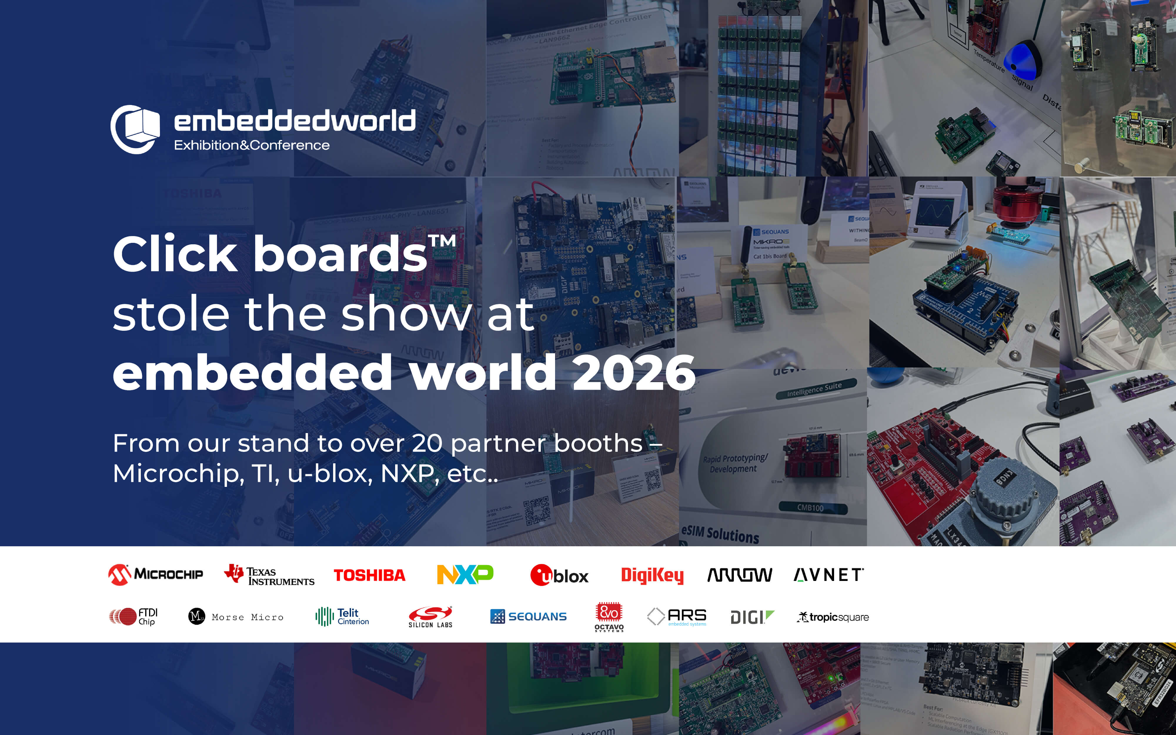 Click Boards™ Stole the Show at Embedded World 2026