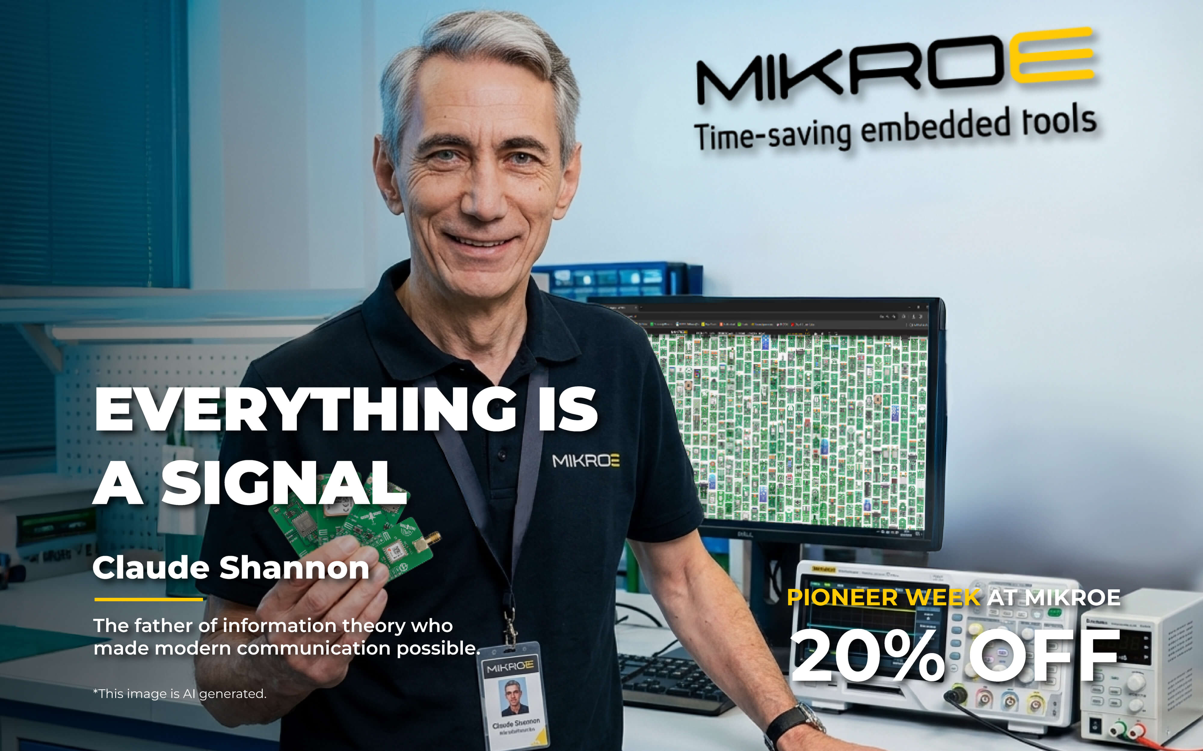 Claude Shannon: From Information Theory to Real-Time Signal Prototyping