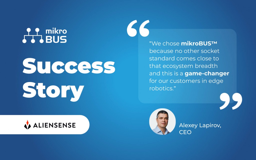 Aliensense Joins 100+ Companies Embracing mikroBUS™