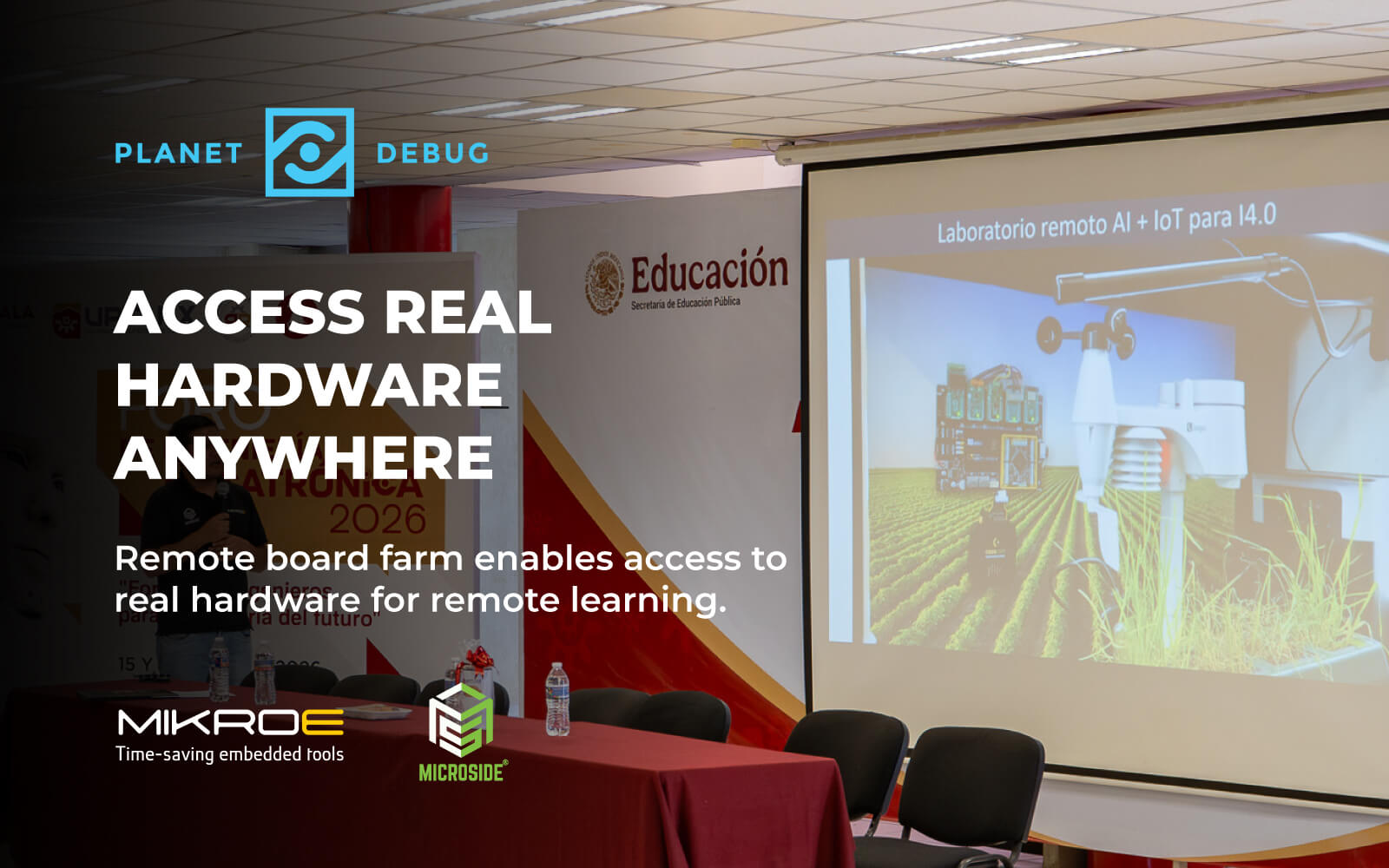 Planet Debug for Embedded Engineering Education | Mechatronics Forum