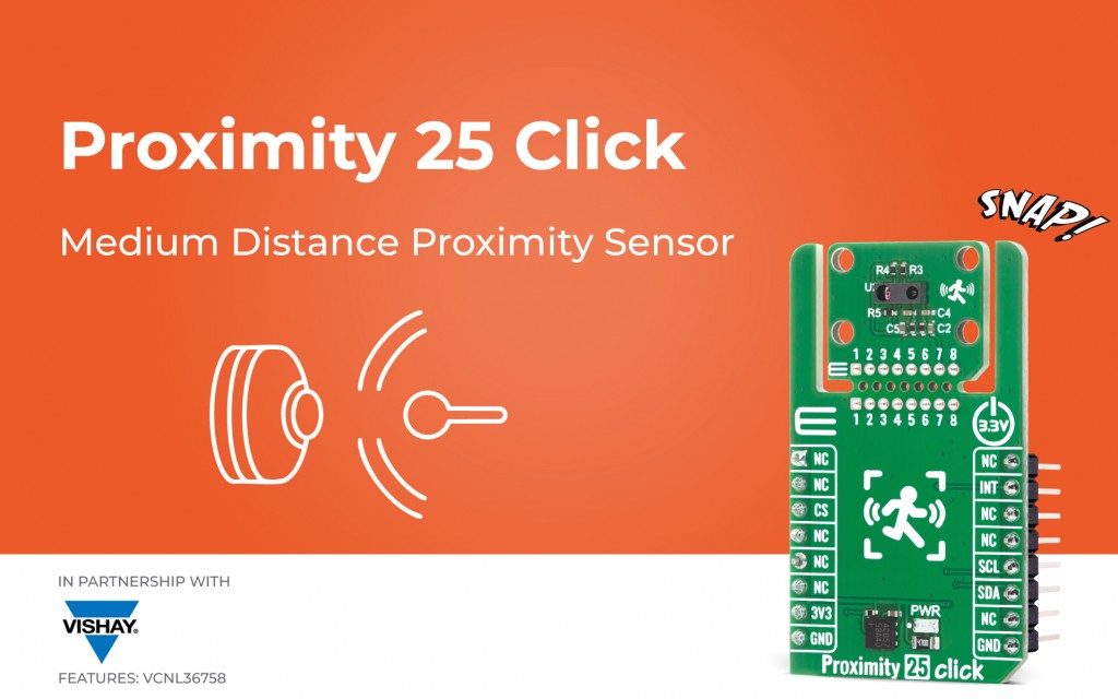 Proximity 25 Click designed for high-sensitivity medium-distance ...