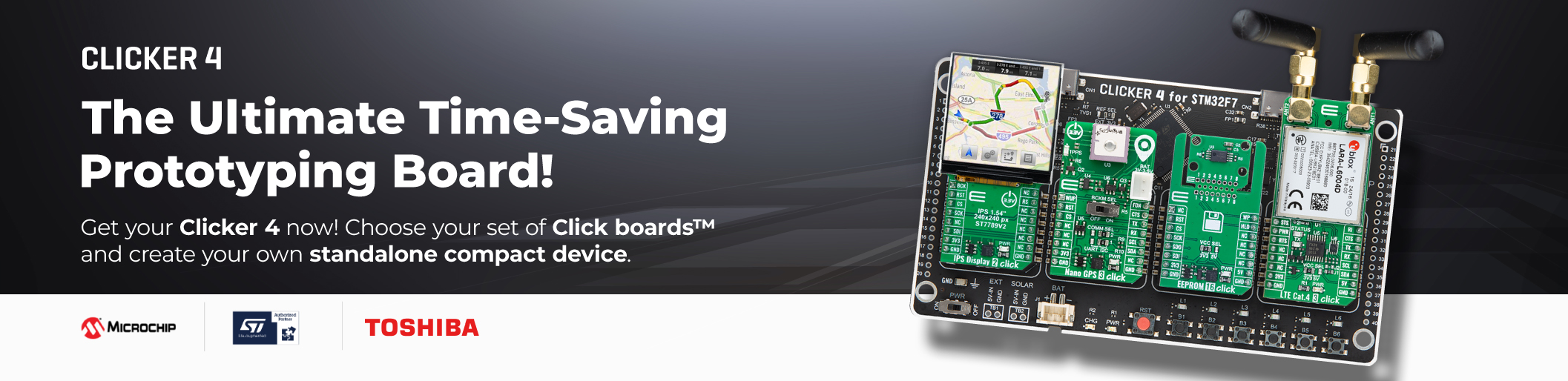 Clicker 4 Starter board