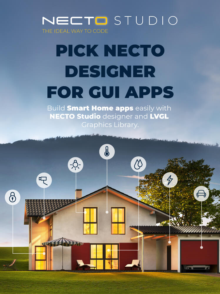 NECTO Smart Home GUI apps